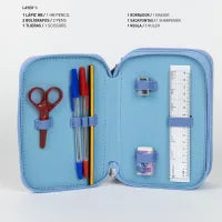 Conjunto Escolar Stitch com estojo triplo - BONECADA