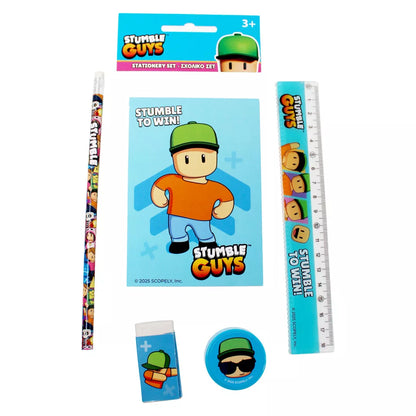 Conjunto Escolar Stumble Guys (5 peças) - BONECADA