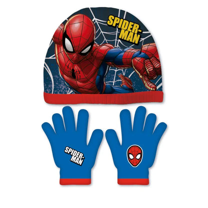 Conjunto Gorro e Luvas Spiderman - BONECADA