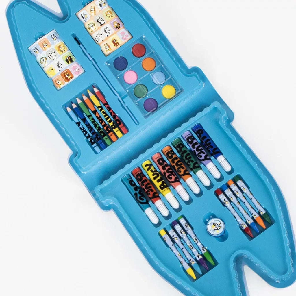 Conjunto de Pintura com autocolantes Bluey Smile