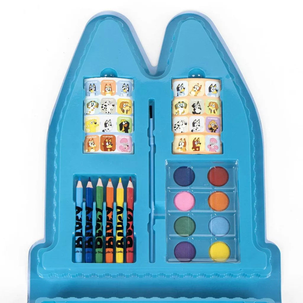 Conjunto de Pintura com autocolantes Bluey Smile