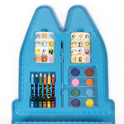 Conjunto de Pintura com autocolantes Bluey Smile