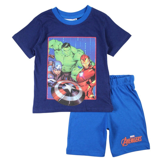 Conjunto T-Shirt e Calções Avengers (3-8 anos)