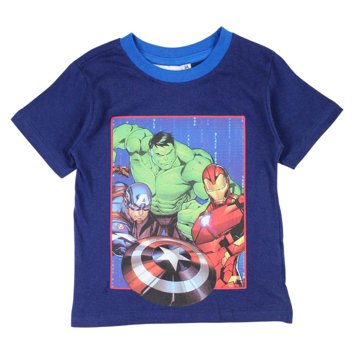 Conjunto T-Shirt e Calções Avengers (3-8 anos)
