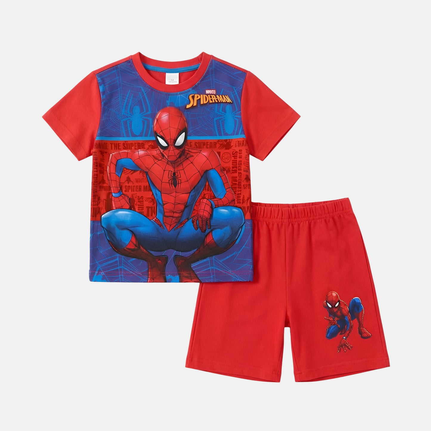 Conjunto T-Shirt e Calções Spiderman (3-8 anos)