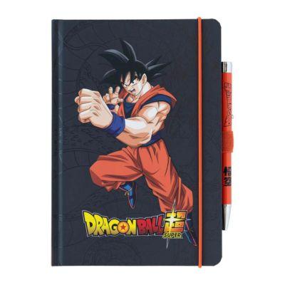 Conjunto Caderno A5 e Caneta Projetor - Dragon Ball Super Goku