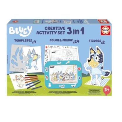 Conjunto Criativo 3 em 1 Bluey