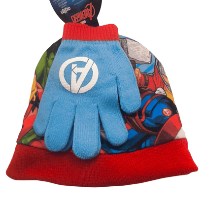 Conjunto Gorro e Luvas Avengers - BONECADA