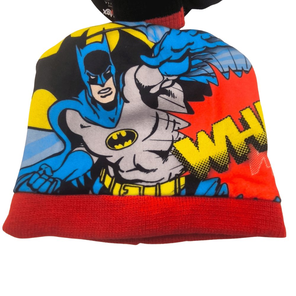 Conjunto Gorro e Luvas Batman - BONECADA