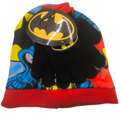Conjunto Gorro e Luvas Batman - BONECADA