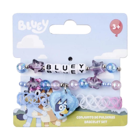 Conjunto de pulseiras Bluey - BONECADA