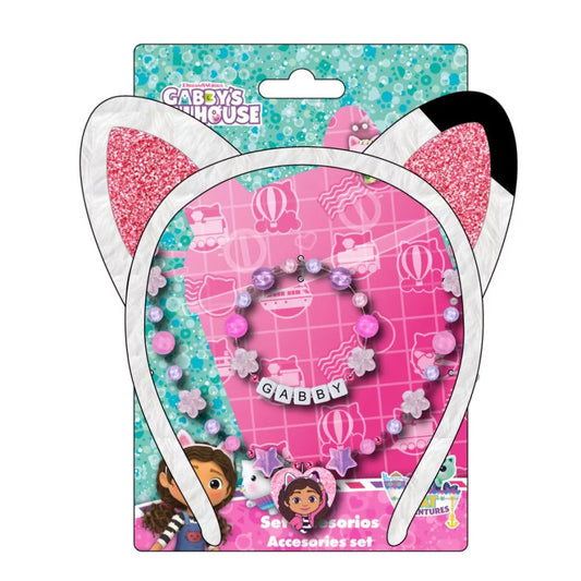 Conjunto bandolete, colar e pulseira Gabby
