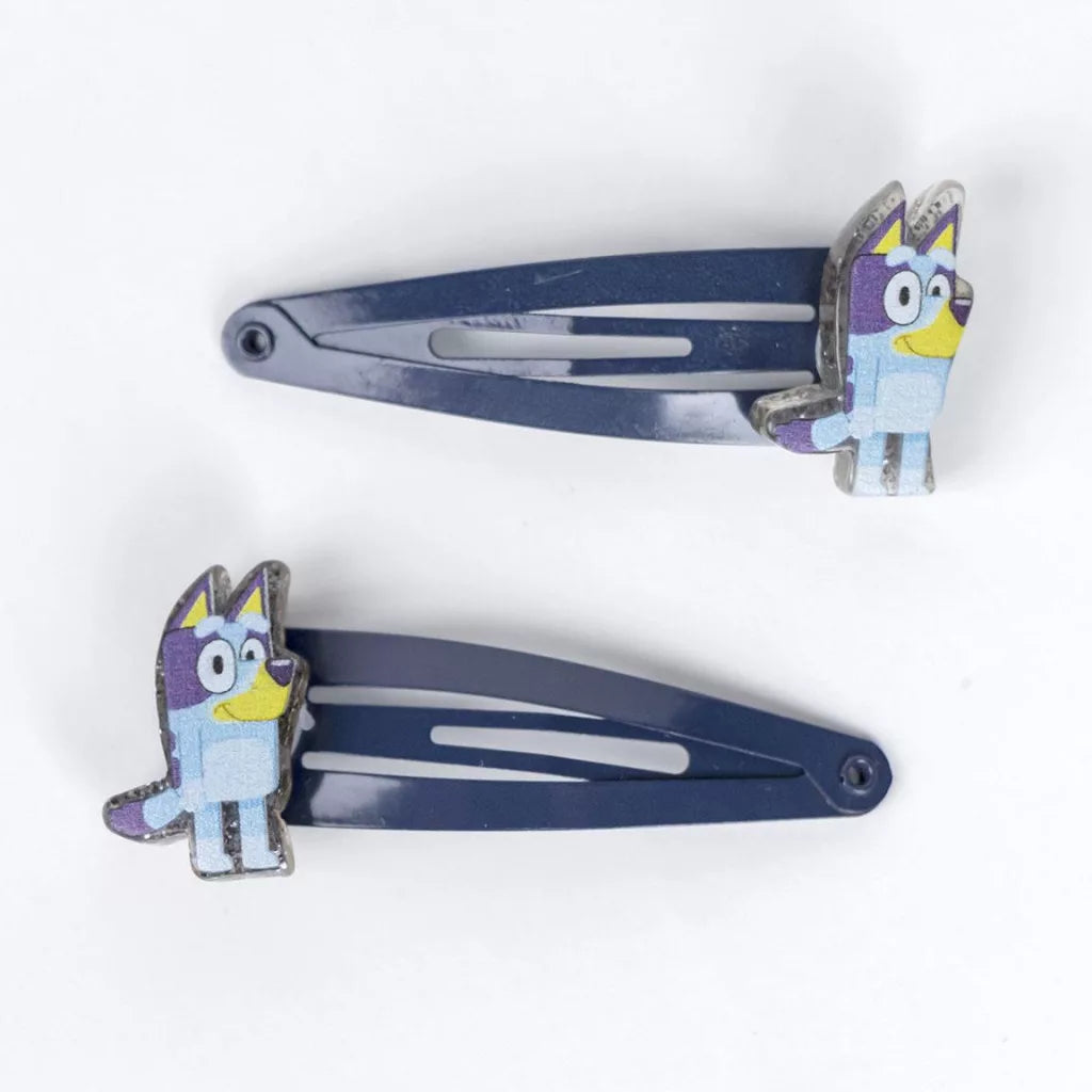 Conjunto colar e acessórios de cabelo Bluey