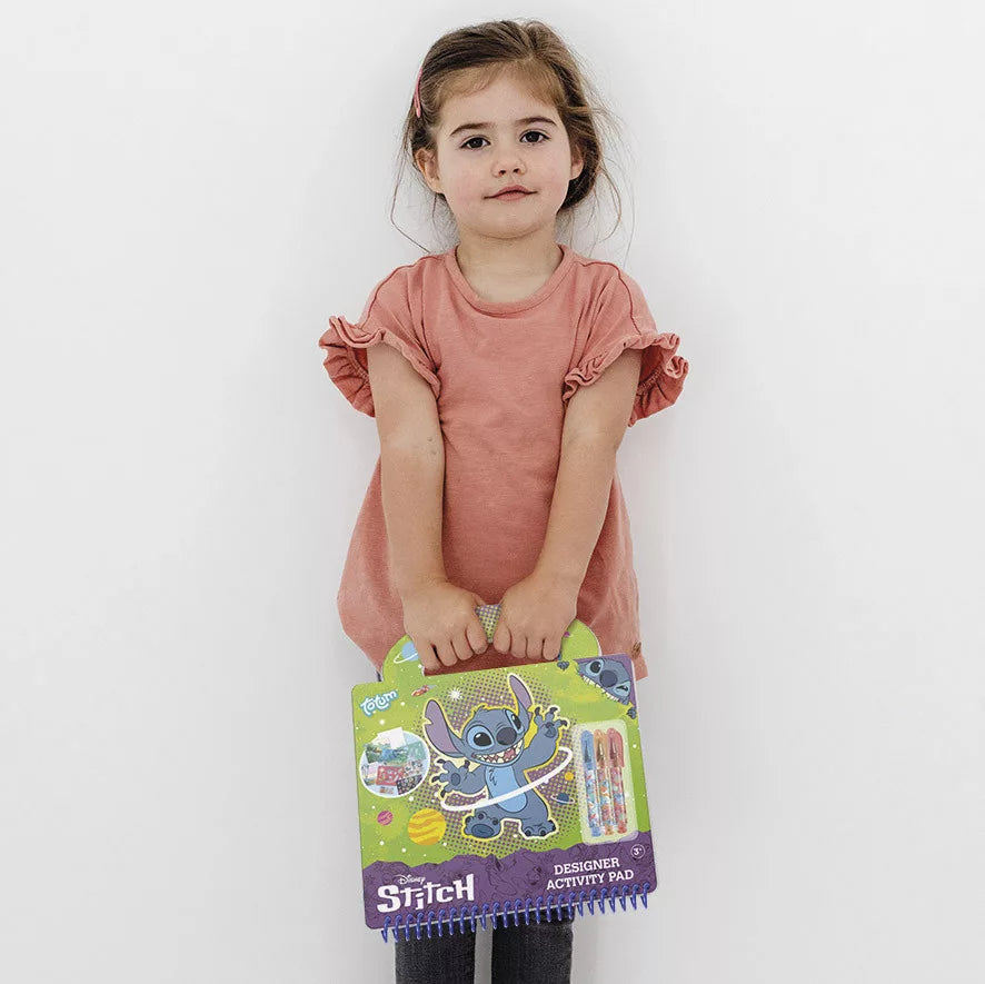 Conjunto de Stencils + autocolantes Stitch - BONECADA