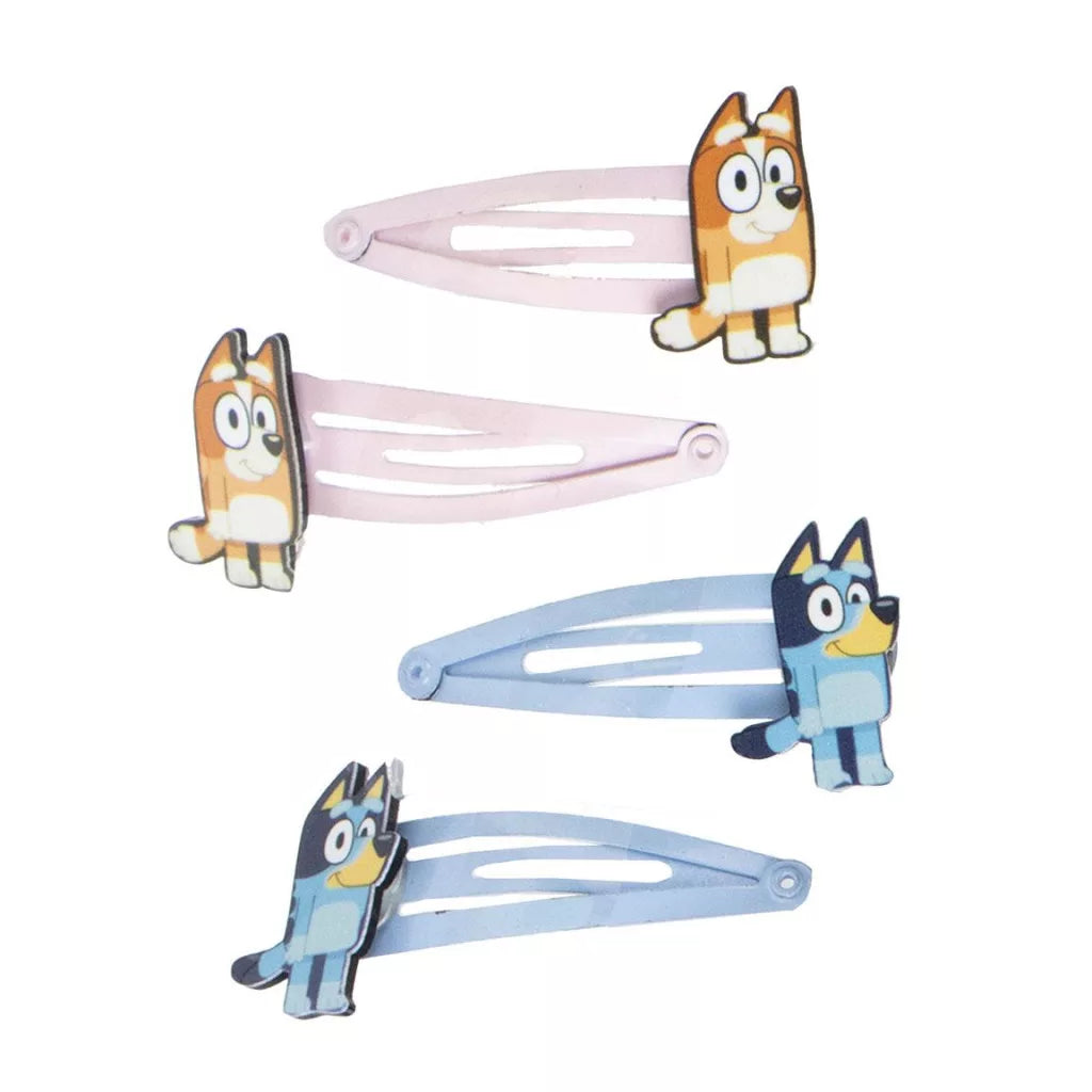 Conjunto de acessórios de cabelo Bluey