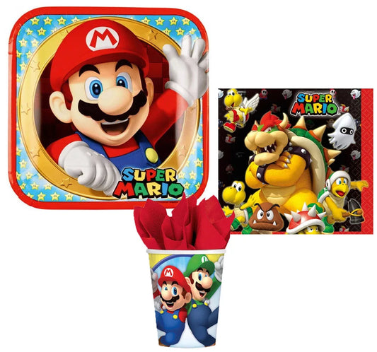 Conjunto de festa Super Mario Mushroom World (36 peças)