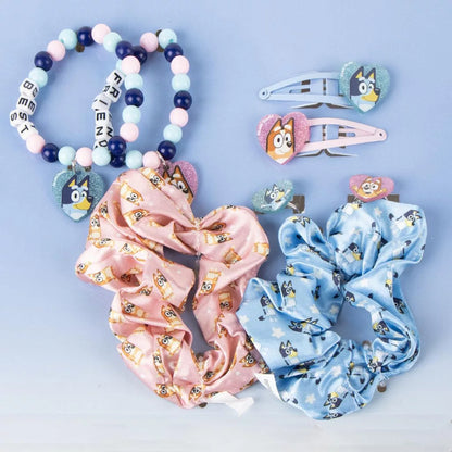 Conjunto de jóias e acessórios de cabelo Bluey Best Friends