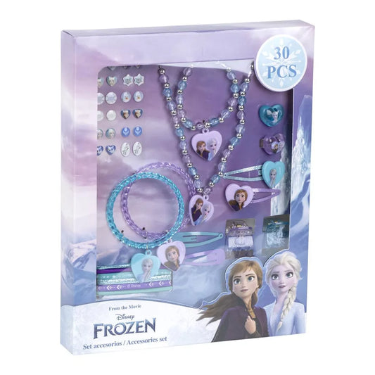 Conjunto de jóias e acessórios de cabelo Frozen