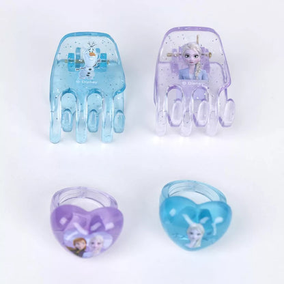 Conjunto de jóias e acessórios de cabelo Frozen