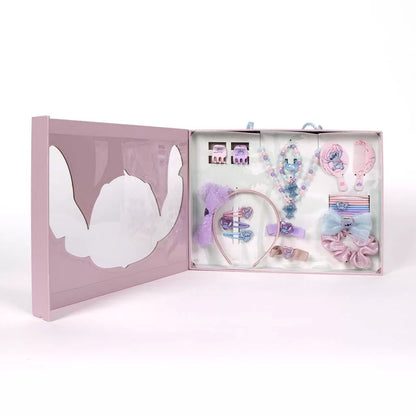 Conjunto de jóias e acessórios de cabelo Stitch