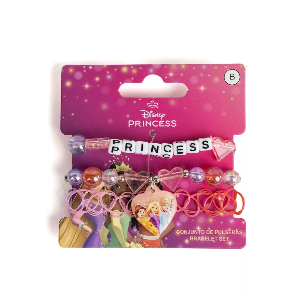 Conjunto de pulseiras Princesas Disney Heart