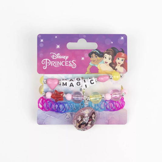 Conjunto de pulseiras Princesas Disney Magic