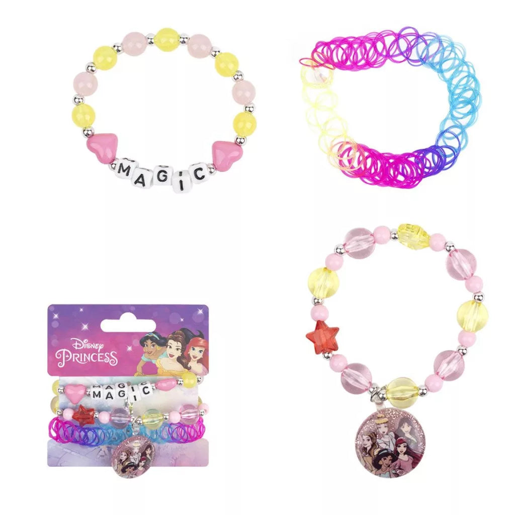 Conjunto de pulseiras Princesas Disney Magic