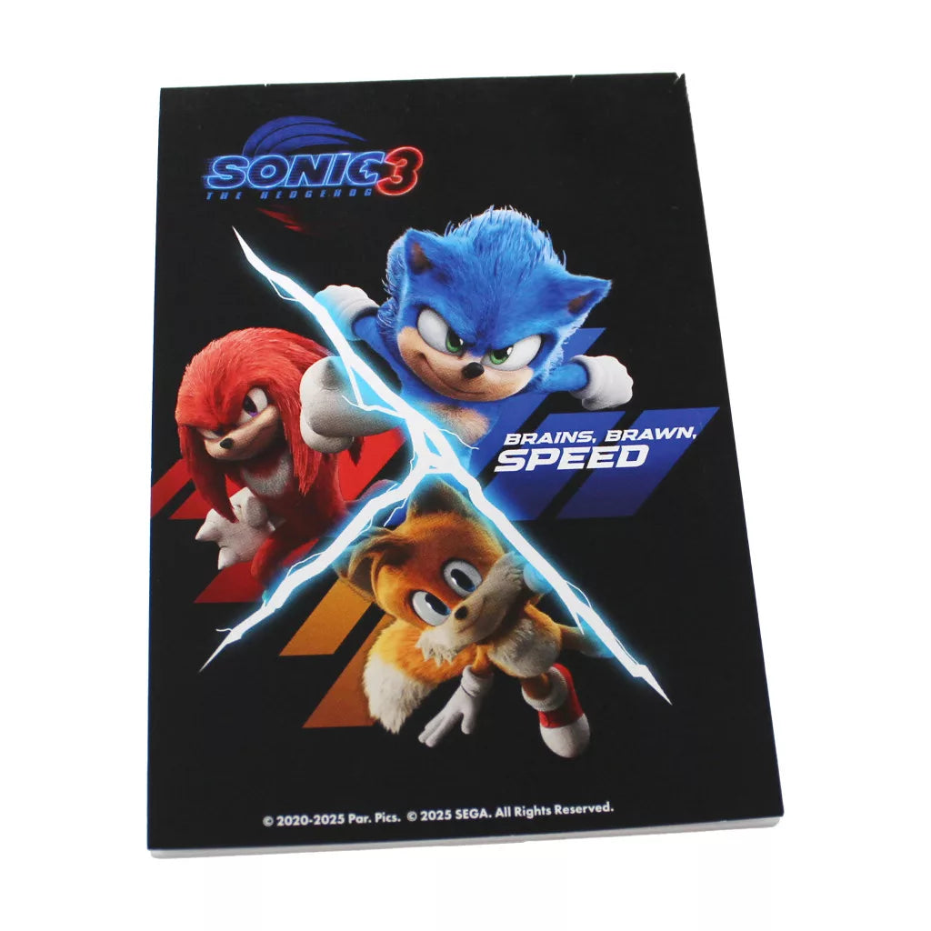 Conjunto escolar Sonic Hype (5 peças) - BONECADA