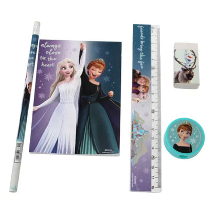Conjunto Escolar Frozen (5 peças) - BONECADA