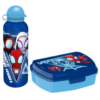 Conjunto Garrafa Alumínio + Sanduicheira Spidey — Amazing Friends