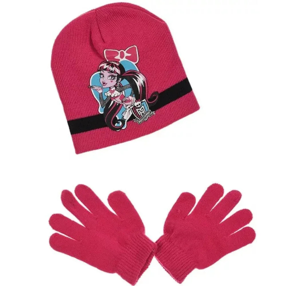 Conjunto gorro e luvas Monster High - BONECADA