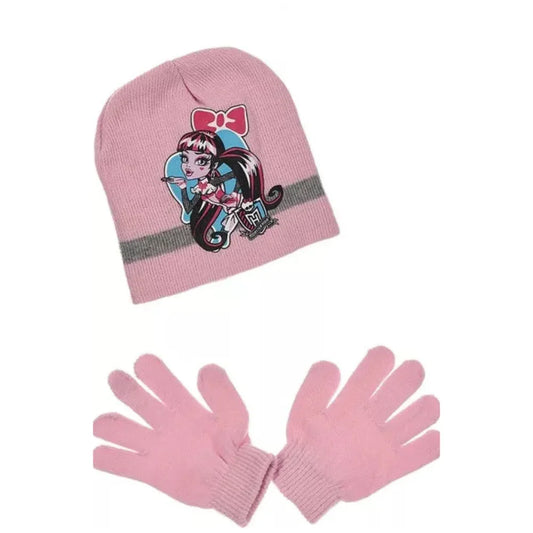 Conjunto gorro e luvas Monster High - BONECADA