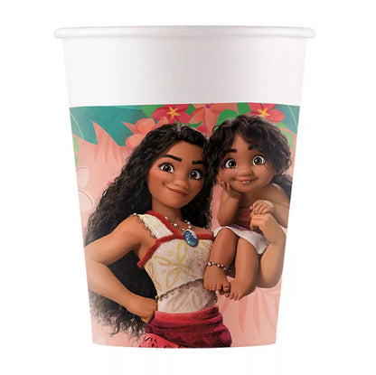 Copos de papel Vaiana Sailing Spirit (8 unidades)