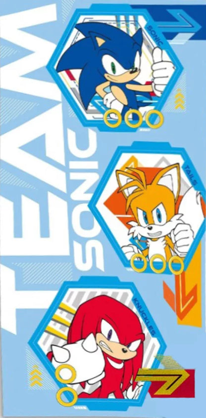 Toalha praia algodão Sonic Team