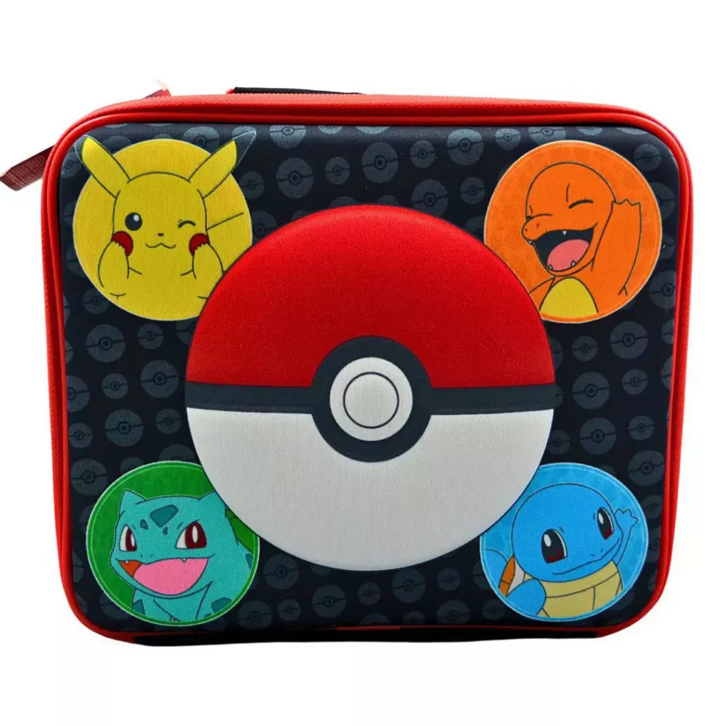 Lancheira Térmica Pokemon Pokeball 3D