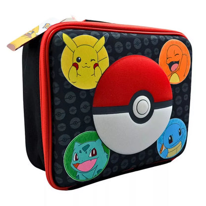 Lancheira Térmica Pokemon Pokeball 3D