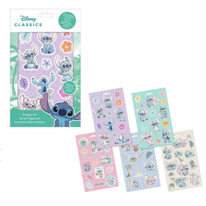 Autocolantes Stitch Cheeky 5 folhas