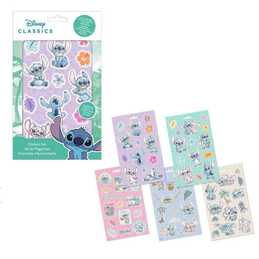Autocolantes Stitch Cheeky 5 folhas