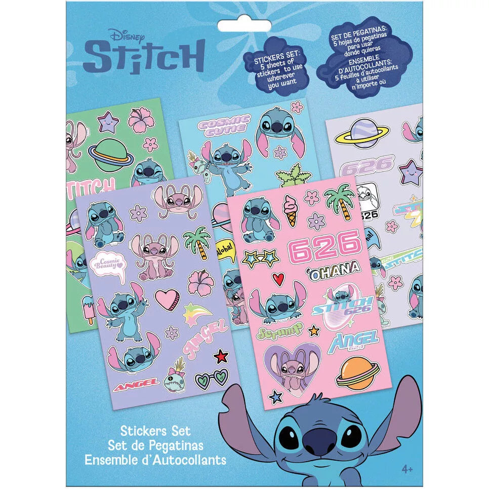 Autocolantes Stitch This World 5 folhas
