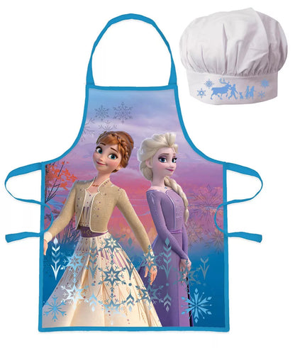 Avental e Chapéu Cozinha Frozen Wind