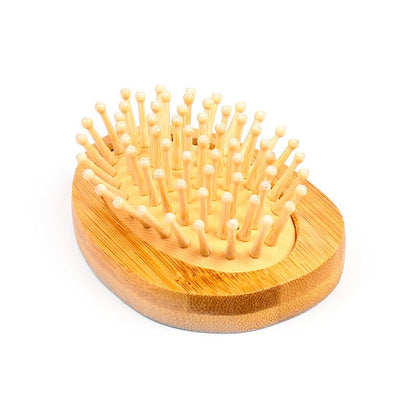 Escova de Bambu com forma Peanuts Snoopy & Woodstock