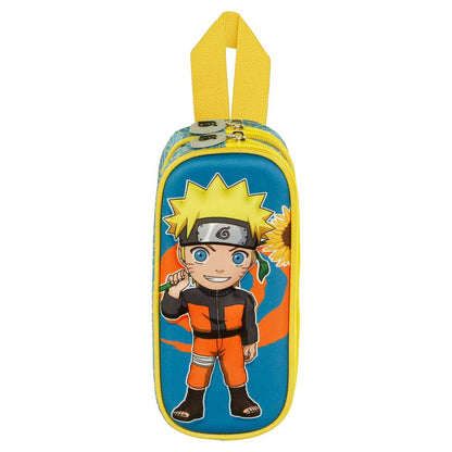 Estojo Duplo 3D Naruto Peace