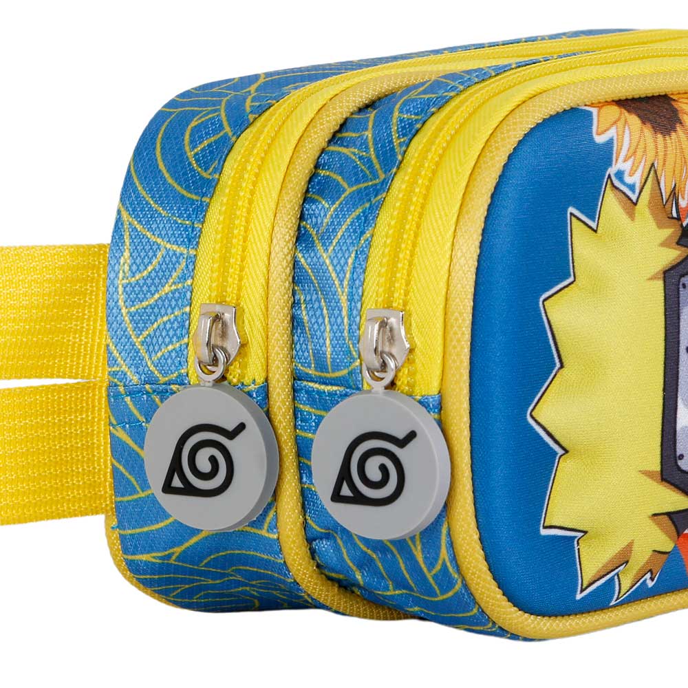 Estojo Duplo 3D Naruto Peace