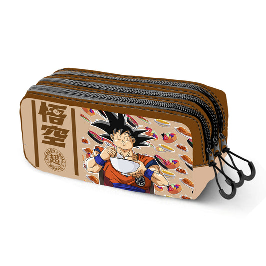 Estojo Triplo Dragon Ball Goku Foodie