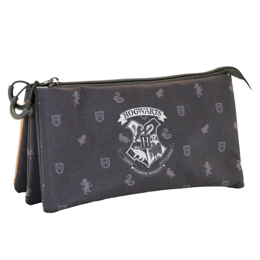 Estojo Triplo Harry Potter Hogwarts