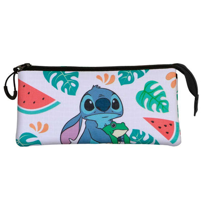 Estojo Triplo Stitch Sapo