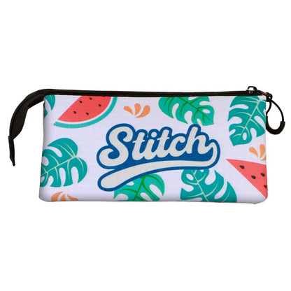 Estojo Triplo Stitch Sapo