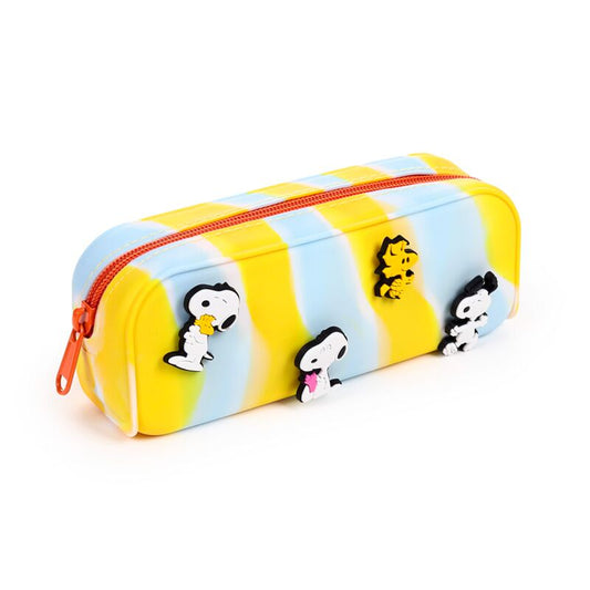 Estojo de silicone Peanuts Snoopy & Woodstock