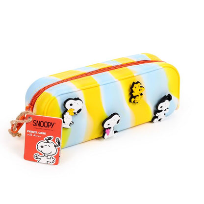 Estojo de silicone Peanuts Snoopy & Woodstock