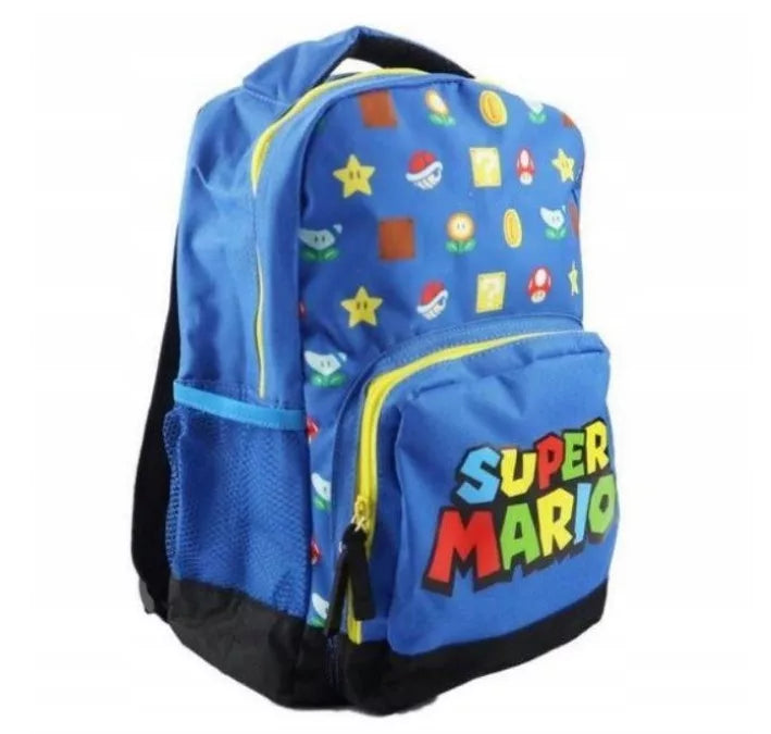 Mochila Pré-Escolar 35 cm Super Mario